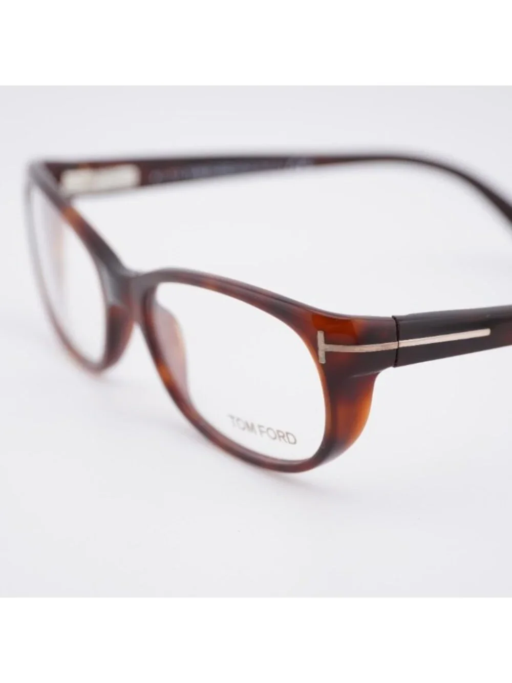 Tom Ford FT5229 052 Eyeglasses Havana 54mm Rectangle Frame